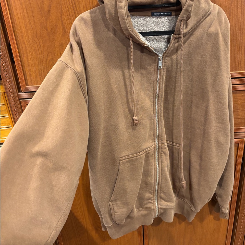 Brandy Melville Brown Hoodie